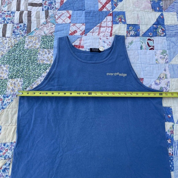 Vintage 90s Over The Edge Dazed and Confused Promo Tank Top Single Stitch Tee XL - Picture 10 of 10